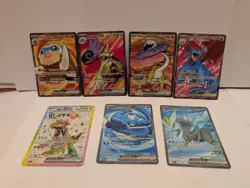 Pokemon EX Full Art Bundle TCG English Illustration Rare 7 Cards - Image 3