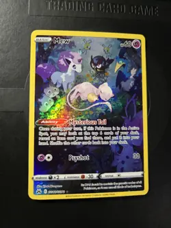 Pokemon TCG Sleeping Mew GG10/GG70 Crown Zenith Full art Holo - NM - Image 1