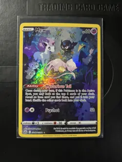 Pokemon TCG Sleeping Mew GG10/GG70 Crown Zenith Full art Holo - NM - Image 2