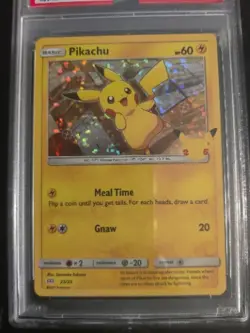 2021 Pokemon Pikachu Holo McDonalds Collection 25th Anniversary #25 PSA MINT 9 - Image 2