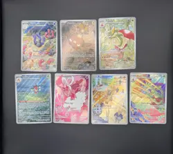 7 Illustration Rare Pokemon TCG Card Lot - Image 1