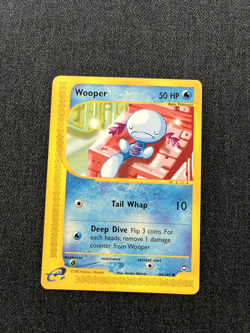 Pokemon TCG Wooper 066/147 Aquapolis Regular Near Mint - Image 1
