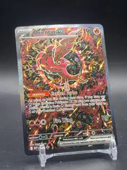 Pokemon TCG Oricorio ex 024 Mega Evolution Black Star Promo Illustration Rare - Image 1