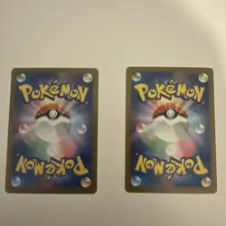 Pokemon TCG sv2a Japanese 151 set squirtle 170/165 & Wartortle 171/165 AR NM - Image 2