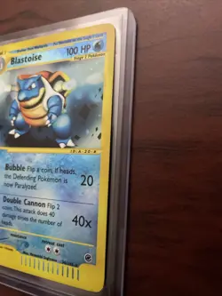 Pokemon TCG Blastoise Expedition 36/165 Reverse Holo Card NM - Image 4