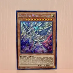 YuGiOh! Deep-Eyes White Dragon (Secret Rare) MVP1-ENS05 Movie Pack 1st Ed NM - Image 2