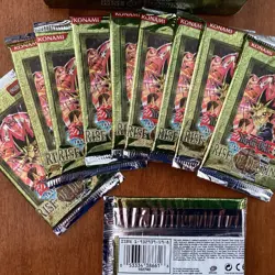 1996 Yugioh Rise Of Destiny 1st Edition- 10 Packs With Box - Image 2
