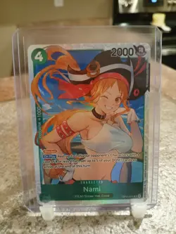 One Piece TCG Nami OP14-031 SR The Azure Sea’s Seven English Super Rare - Image 1