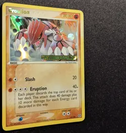 Pokemon EX EMERALD - #14/106 Groudon - Reverse Holo - ENG - Moderately Played - Image 5