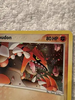 Groudon 5/106 EX Emerald Holo Rare Pokemon Card Delta Species - LP - Image 3
