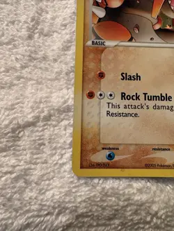 Groudon 5/106 EX Emerald Holo Rare Pokemon Card Delta Species - LP - Image 5