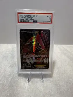 Pokemon Groudon EX Dark Explorers Full Art #106 PSA 5 - Image 4