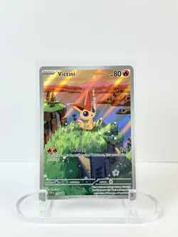 Victini SVP 208 Black Star Promo Near Mint Holo Pokemon Scarlet & Violet NM - Image 1