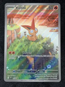 Victini SVP 208 Black Star Promo Near Mint Holo Pokemon Scarlet & Violet NM - Image 4