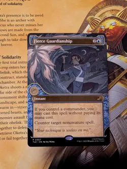 MTG Fierce Guardianship (Showcase) Avatar: The Last Airbender: Eternal-Legal NM - Image 1