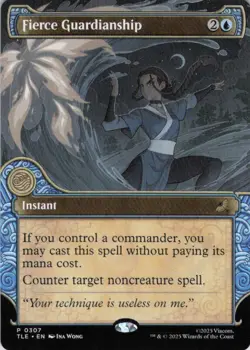 MTG Fierce Guardianship (Showcase) (307) | NM | Avatar: The Last Airbender {TLE} - Image 1