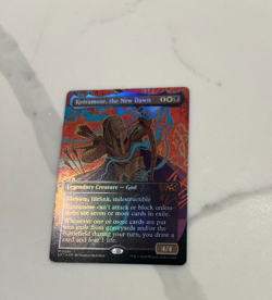 FOIL Ketramose, the New Dawn - Borderless - Aetherdrift - 0350 - MTG DFT EN 0350 - Image 1