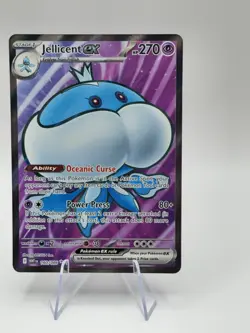 Pokemon Jellicent ex 160/086 White Flare Full Art Rare Holo Pokemon TCG Card NM - Image 3