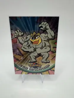 Topps Chrome Pokemon Machamp Card # 68 Holo - Image 1