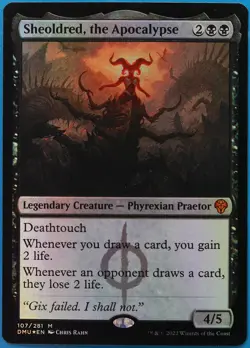 Sheoldred, the Apocalypse FOIL Dominaria United NM CARD (510830) ABUGames - Image 1