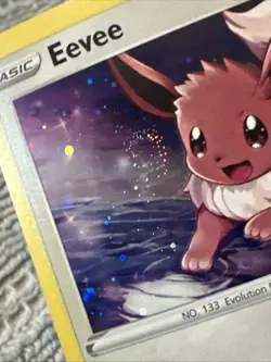 Eevee Swirl SWSH127 SWSH: Sword & Shield Promo Cards Holo Swirl - Image 3