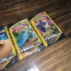 Pokemon Sun & Moon Team Up 3 Card Mini Booster Packs Complete Art Set #3 - Image 3