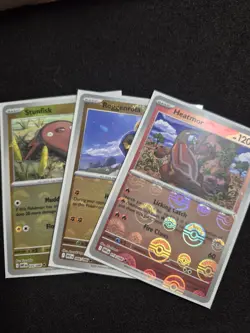 Pokemon White Flare English Lot - Pokeball Pattern 3 Cards NEAR MINT (PL-2) - Image 1