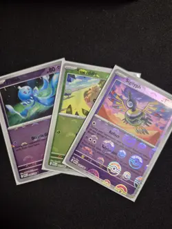 Pokemon White Flare English Lot - Pokeball Pattern 3 Cards NEAR MINT (PL-1) - Image 1