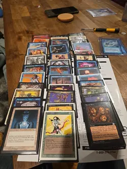Magic Lot Of Cards (36) Each Cards Value Between 1 And 4 Dollars. Mostly LP. - Image 1