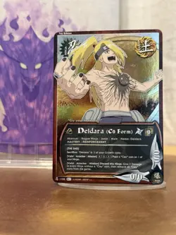 Naruto CCG Deidara (Co Form) 2002 1st Edition Foil Card #1105 - Image 1