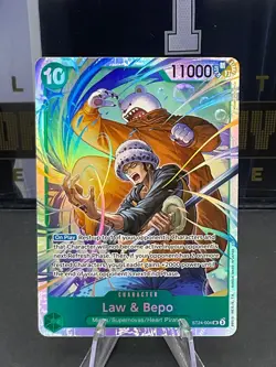Law & Bepo ST24-004 (SR) English - One Piece TCG Card Game - Image 1