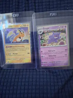 Sam's 151 Cosmic Holo Set Of 4 Promo Cards, Sleeved & Placed In Card Protector - Image 3