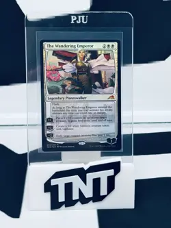 MTG- The Wandering Emperor -Kamigawa Neo Destiny FOIL - Image 1