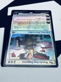 MTG- The Wandering Emperor -Kamigawa Neo Destiny FOIL - Image 4