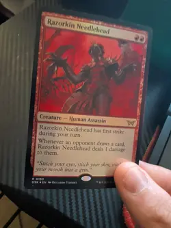 Razorkin Needlehead Duskmourn: House of Horror Foil Magic The Gathering NM - Image 3