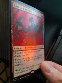 Razorkin Needlehead Duskmourn: House of Horror Foil Magic The Gathering NM - Image 4