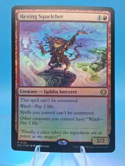 Magic The Gathering Hexing Squelcher Lorwyn Eclipsed Foil Rare MTG TCG NM - Image 1