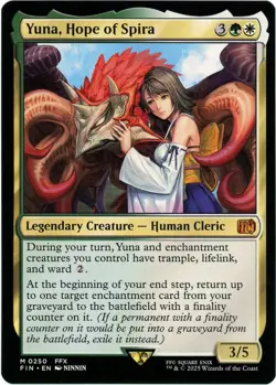 Yuna, Hope of Spira - 0250 - Final Fantasy - MTG - NM/M - Image 1