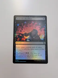 MTG - Sever the Bloodline (Foil) - Innistrad Remasterd NM/M Condition - Image 1