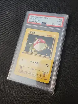 Pokemon PSA 9 1ST EDITION VOLTORB 69/82 - TEAM ROCKET SET - MINT - Image 2