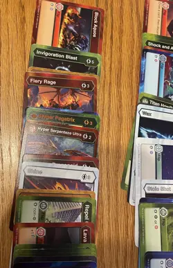 100+ Bakugan Battle Brawlers Trading Cards Foils And Regular Lightly Played++ - Image 2