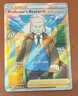 Pokemon TCG Professor's Research 2023 Crown Zenith 150/159 Full Art pack fresh - Image 1