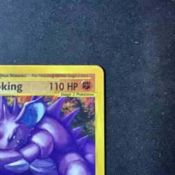 Nidoking 24/147 Aquapolis Ground Type Non-Holo e-Series e-Reader Rare Pokemon C - Image 3
