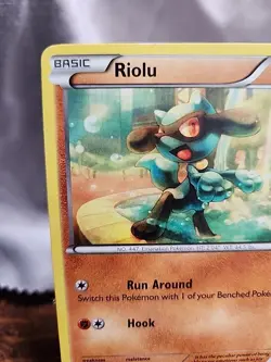 Riolu BW33 Blackstar Promo NM 2012 Black & White Pokemon TCG - Image 2