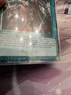 Yugioh! Gem Triple Tactics Thrust RA03-EN072 Quarter Century Secret Rare 1st Ed - Image 2