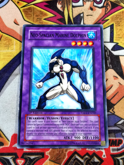 Neo-Spacian Marine Dolphin taev-en040 1st Edition (LP) Common Yu-Gi-Oh! - Image 1