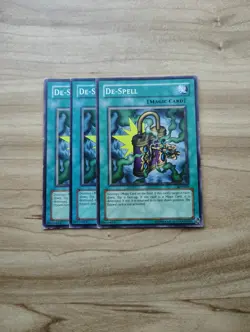 Yu-Gi-Oh! - De-Spell 3X - Full Playset - Image 1