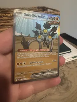 Sandy Shocks EX 250/182SV04: Paradox Rift Holo Pokemon TCG NM Condition - Image 2