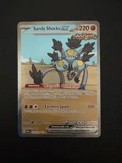 Pokemon - Sandy Shocks ex 250/182 SV04: Paradox Rift Holo - LP/NM - Image 1