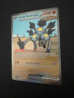 Pokemon - Sandy Shocks ex 250/182 SV04: Paradox Rift Holo - LP/NM - Image 3